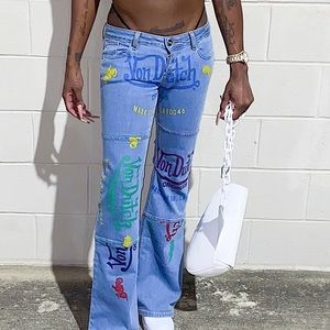 Von Dutch flare pants vintage